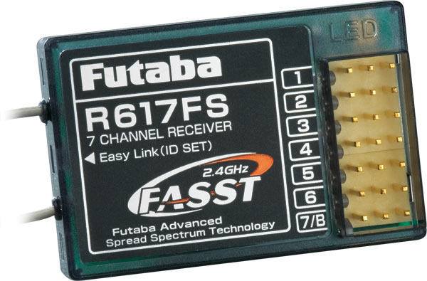 Récepteur R617FS 2.4GHz FASST