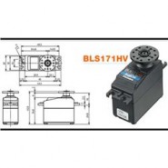 BLS 171HV Brushless Digital, SBus-I, HV (11.8Kg )